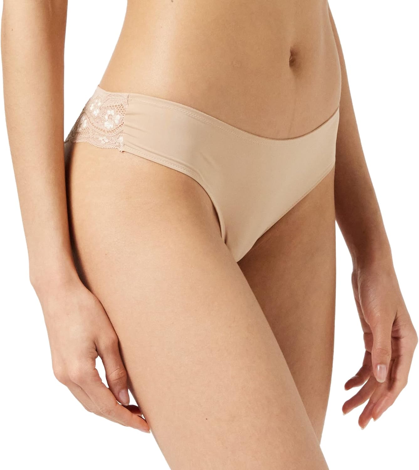 Detalle de Triumph Lovely Micro Brazilian String femme — culotte string brésilien en microfibre