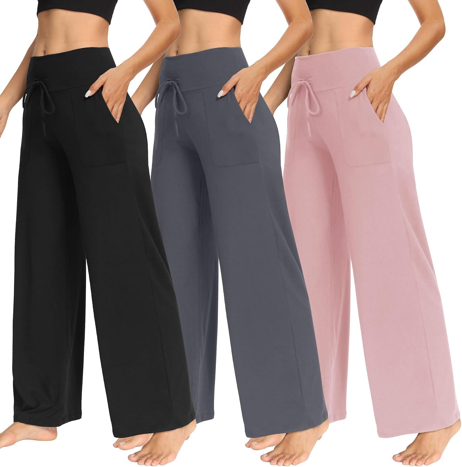 Detalle de TNNZEET Women's Wide-Leg Pants