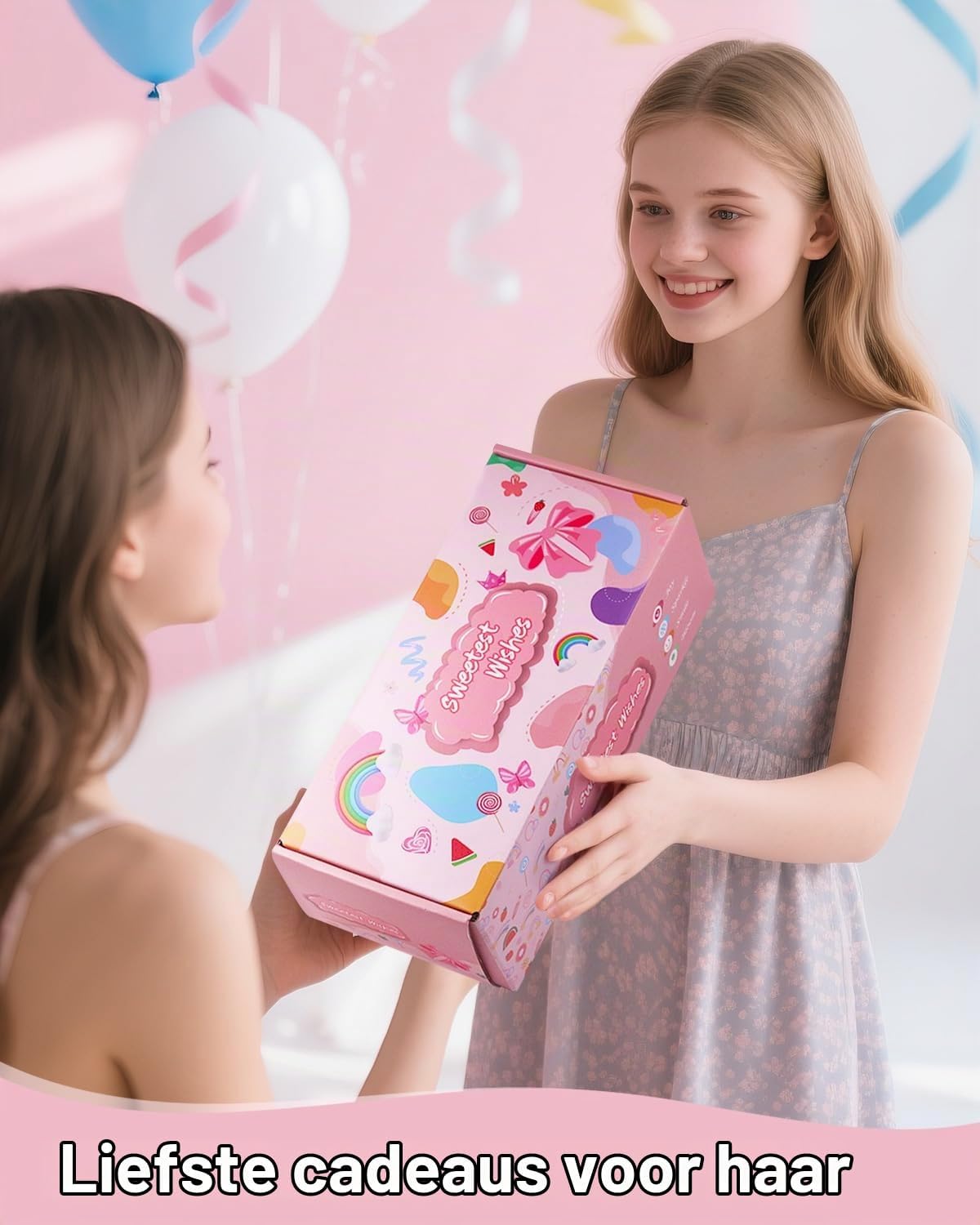 Thumbnail 6 de RYLIFEOGI cadeauset voor meisjes met geïsoleerde beker en regenboogaccessoires