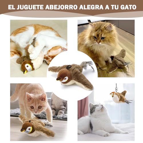 Thumbnail 7 de Nepfaivy Birdie Juguete pájaro gatitos