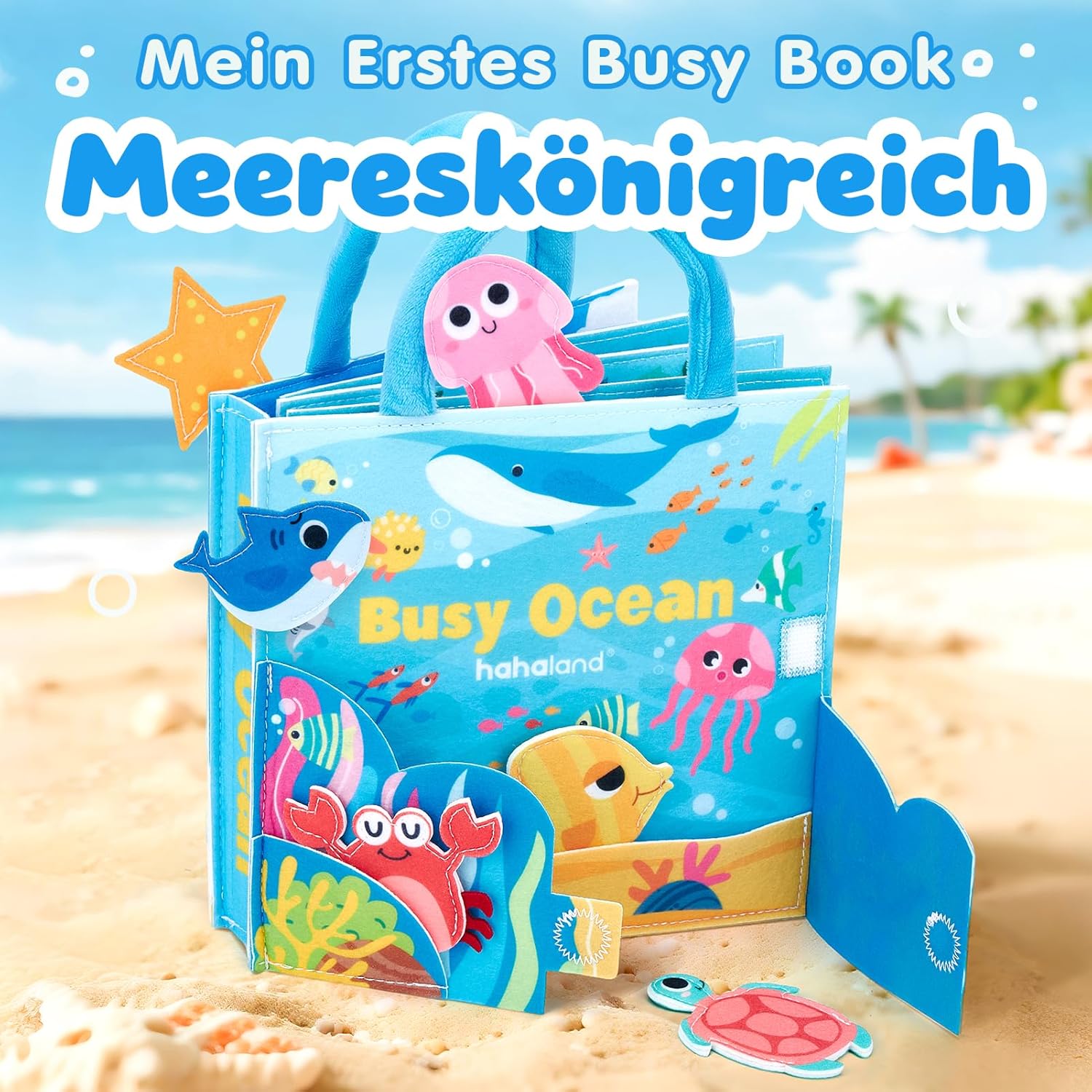Thumbnail 1 de hahaland Busy Board ab 1 Jahr Meerestiere