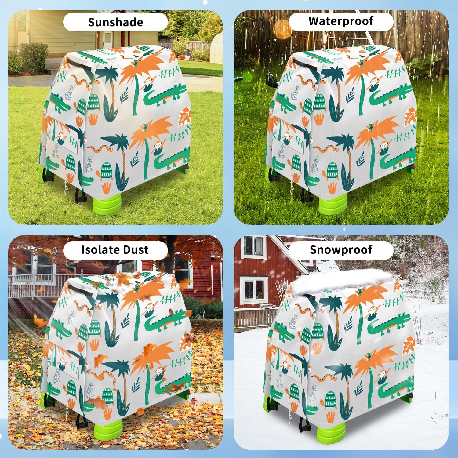 Thumbnail 2 de Intoypad Kids Water Table Cover for Step2 Rain Showers Water Table