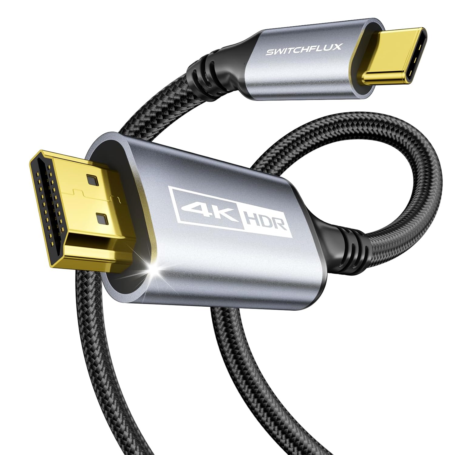 Detalle de SWITCHFLUX USB-C to HDMI 6ft 4K