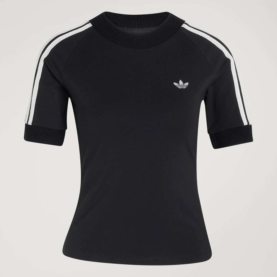 Thumbnail 3 de Cali T-Shirt con Detalles de Crochet Tejido de Adidas