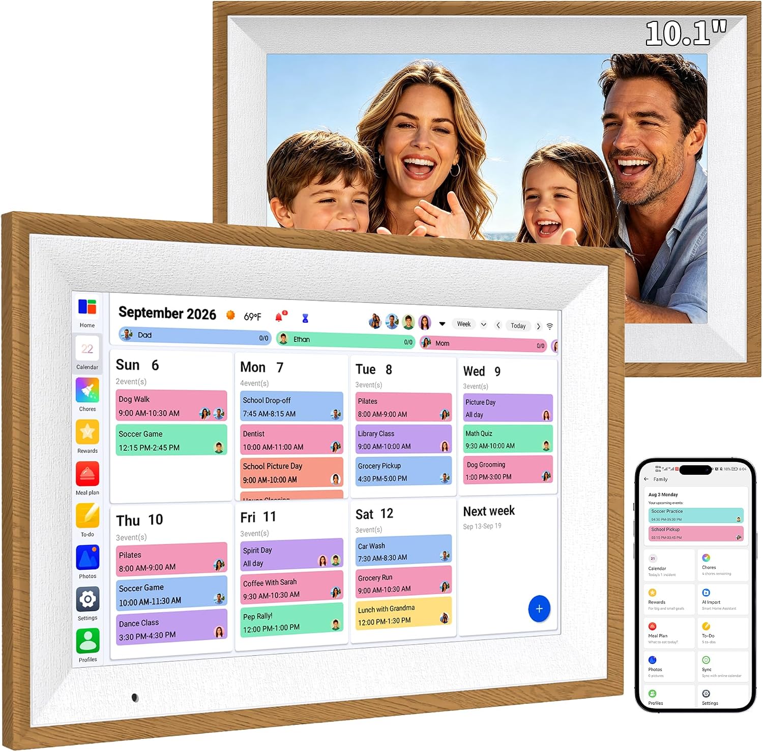 Detalle de VEJLD Digital Calendar 10.1-inch