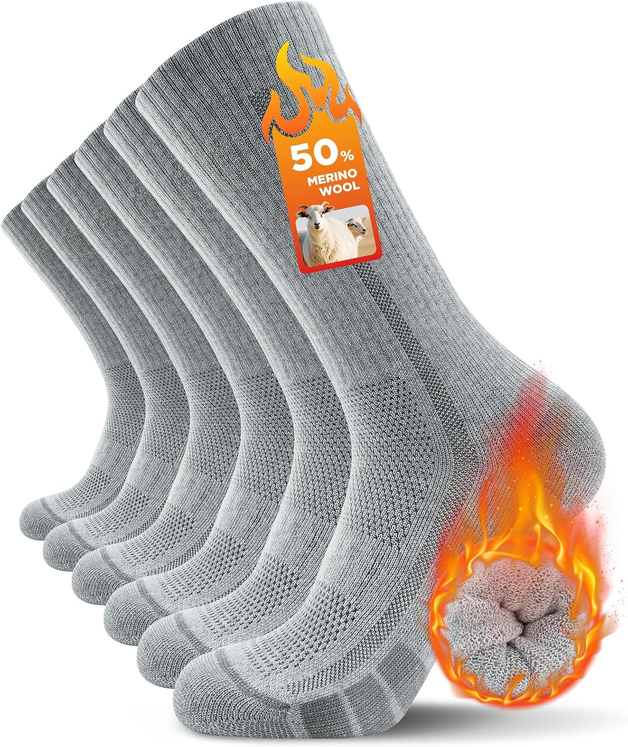 Detalle de Chaussettes TANSTC homme femme 3 paires ⚙
