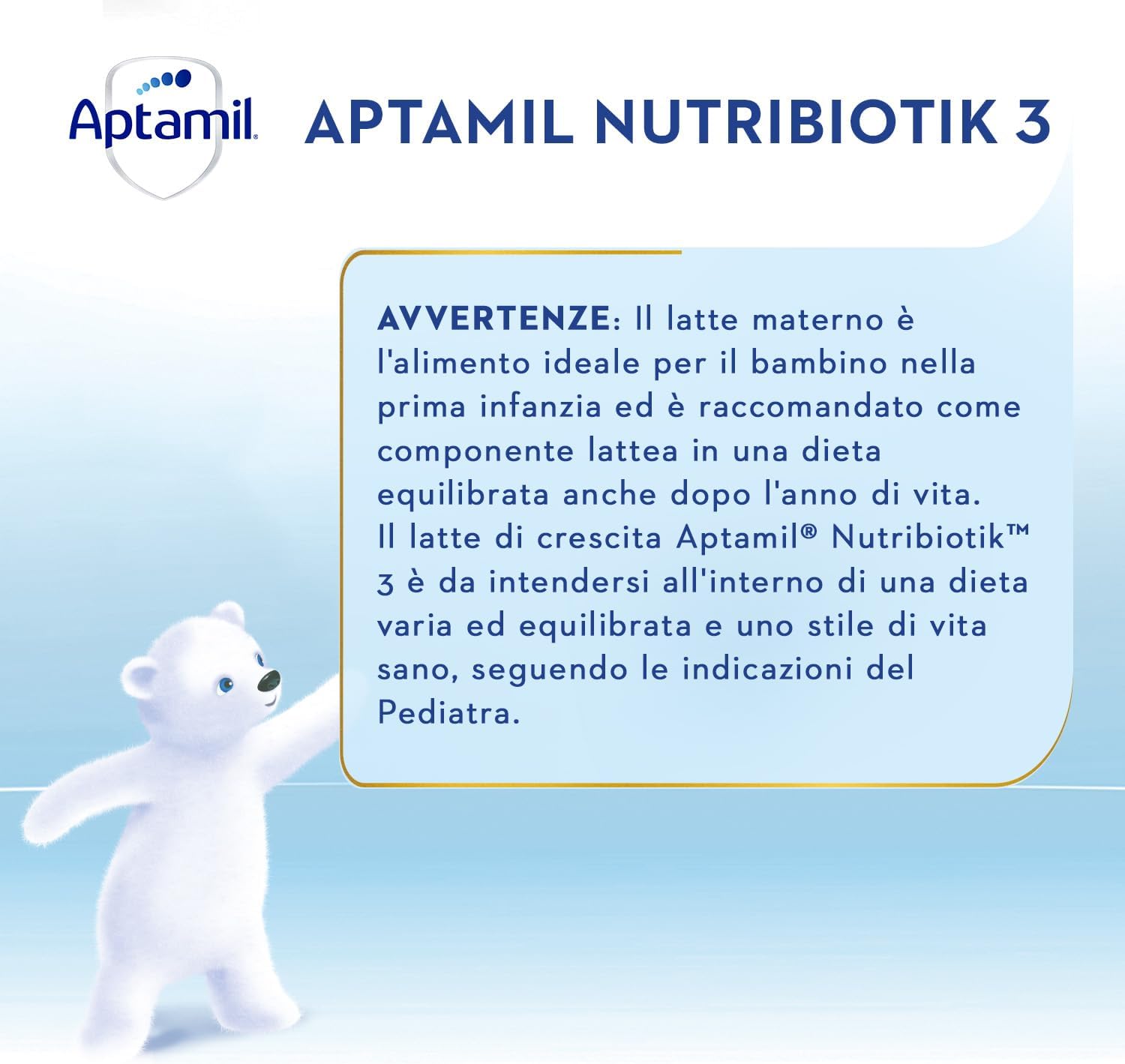 Thumbnail 5 de Aptamil 3 Latte in polvere 3×1.200 g per bambini