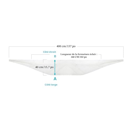Thumbnail 2 de HOOMEE 400 cm - Joint de calfeutrage pour fenêtres pour climatiseur mobile et sèche-linge