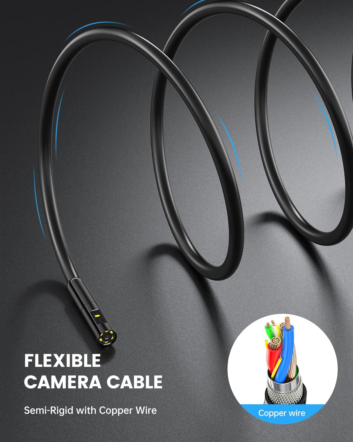Thumbnail 4 de Teslong Dual Lens Endoscope
