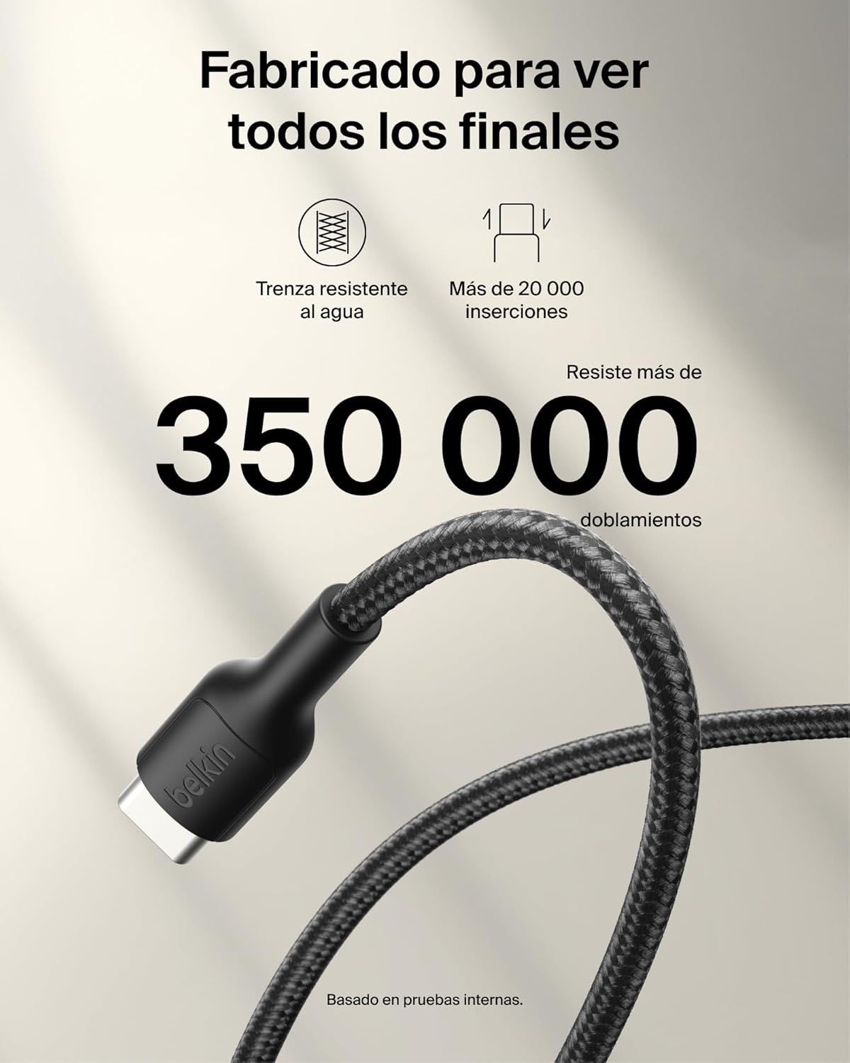 Thumbnail 3 de Belkin Gaming Cable USB-C a USB-C 2 m, 60 W