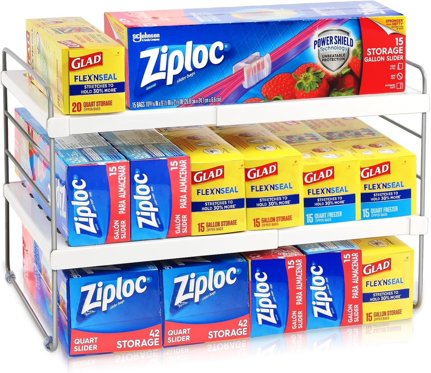 JUPELI 3-Tier Pantry Organizer ⚙