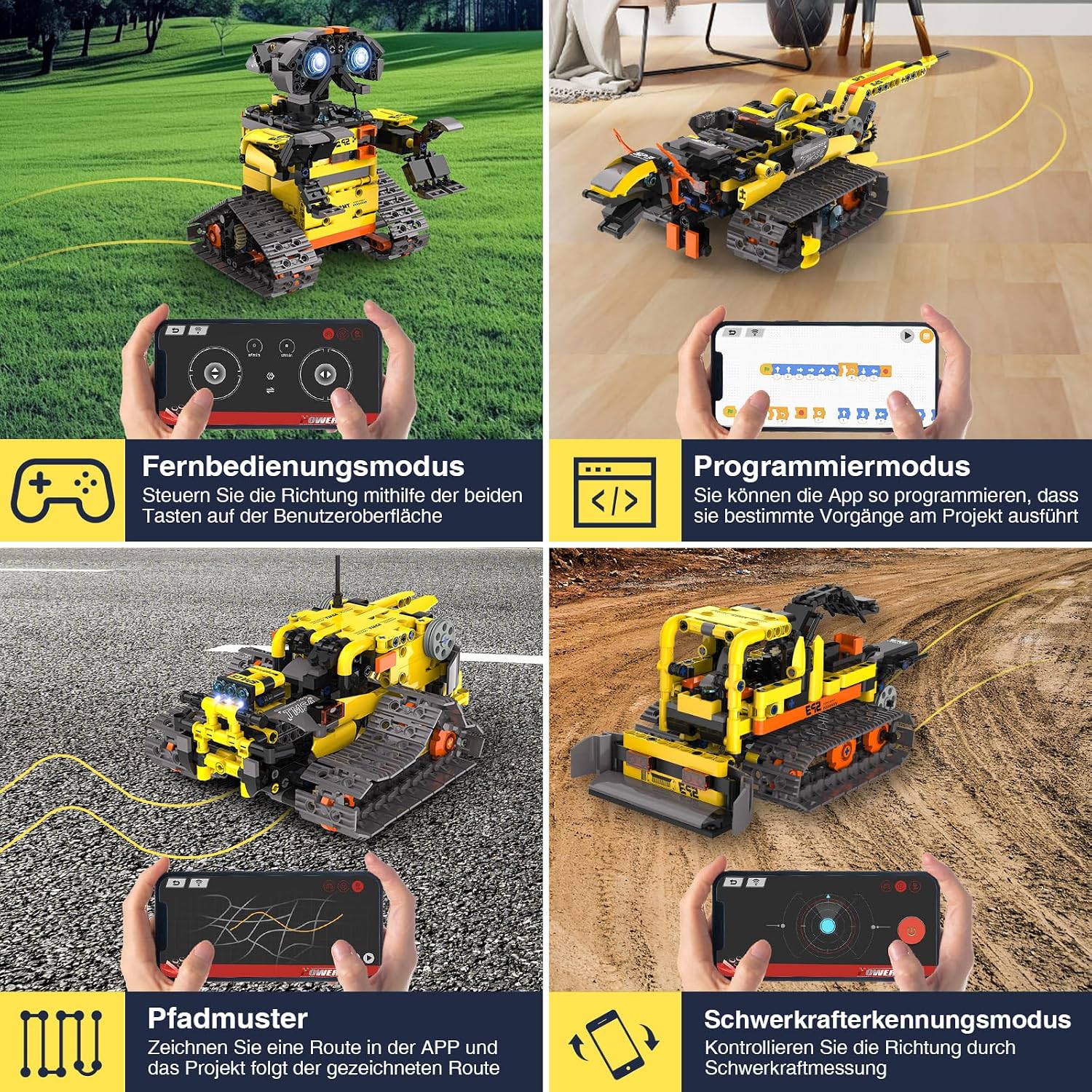Thumbnail 4 de Technic Roboter Bauspielzeug 688PCS