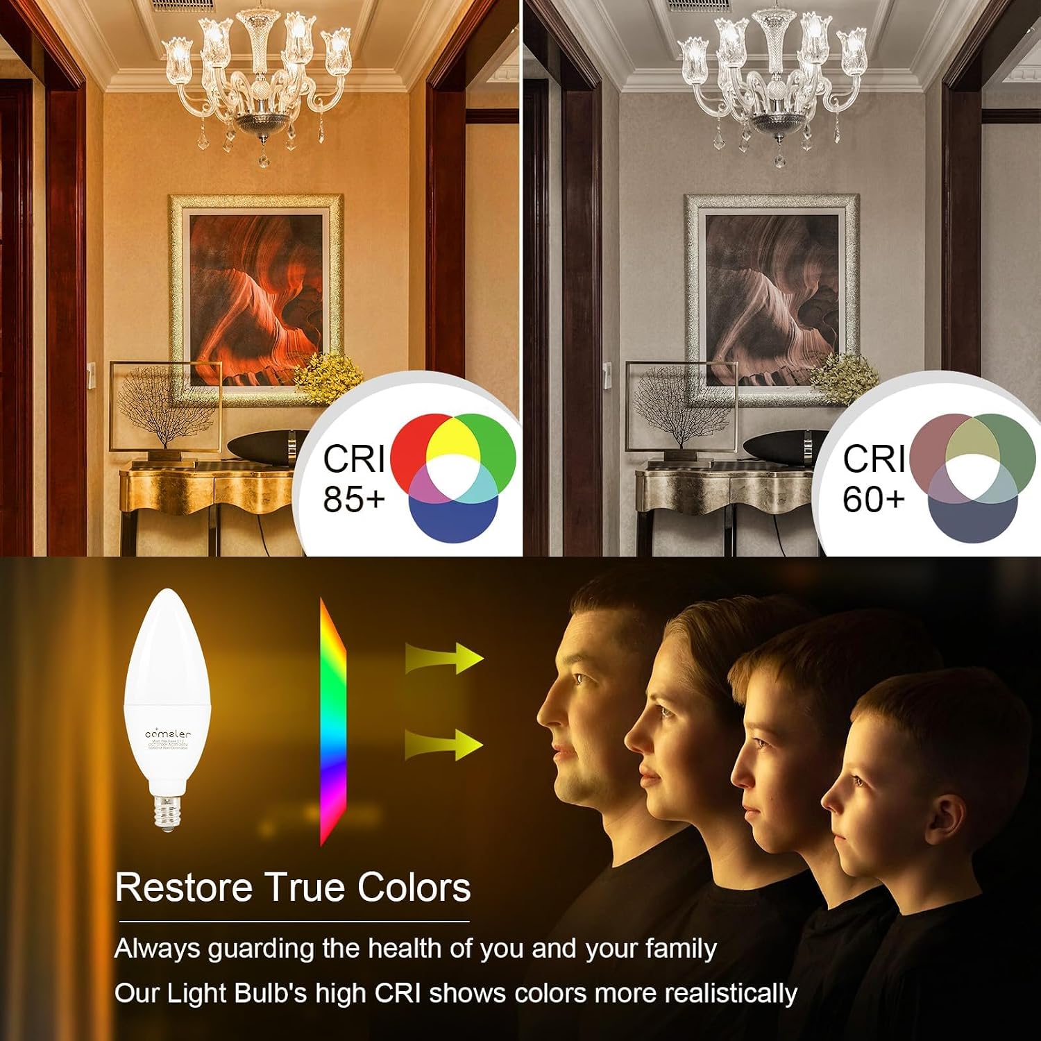 Thumbnail 3 de Comzler LED candelabra bulb, 5 W