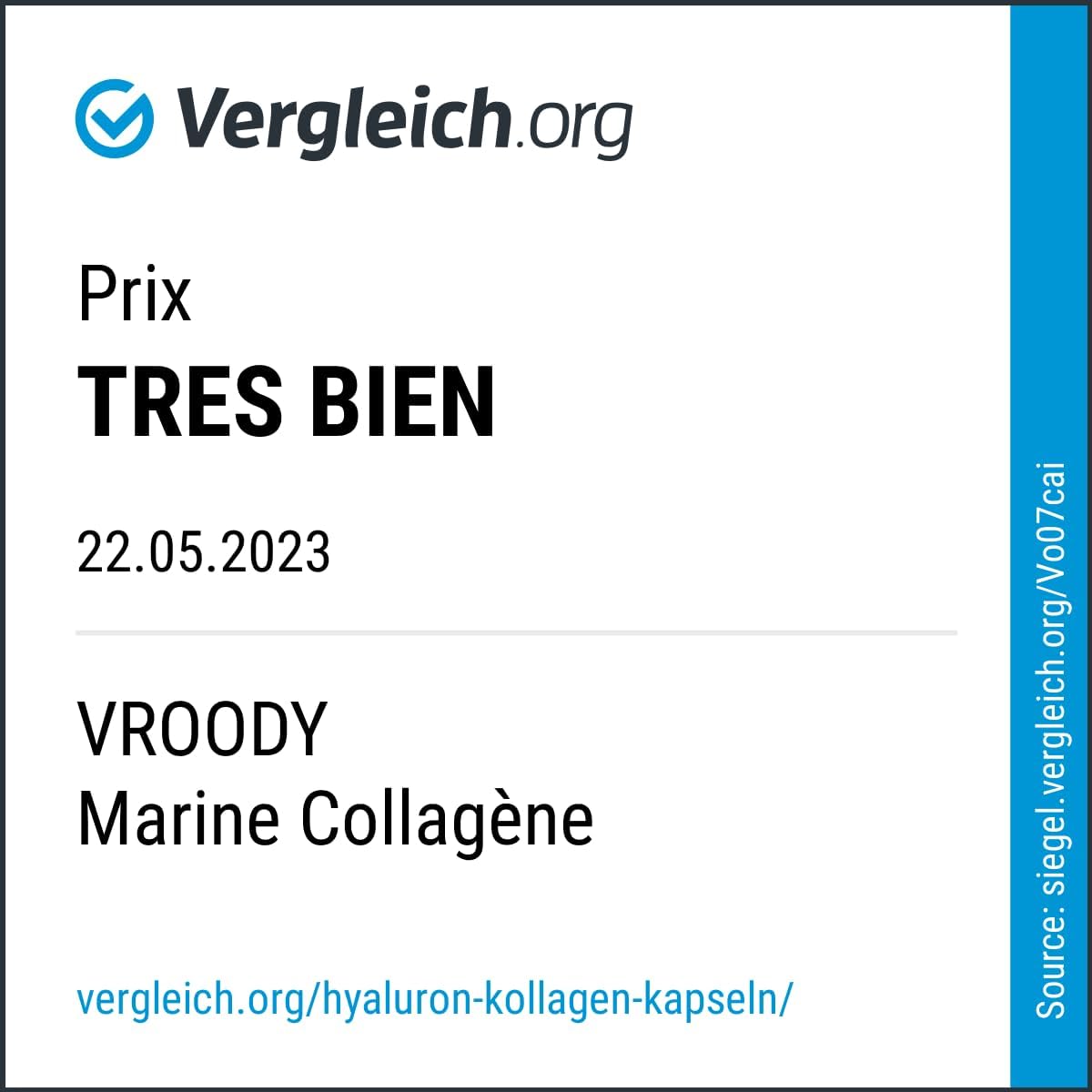 Thumbnail 6 de VROODY Premium Collagène Marin 1000mg