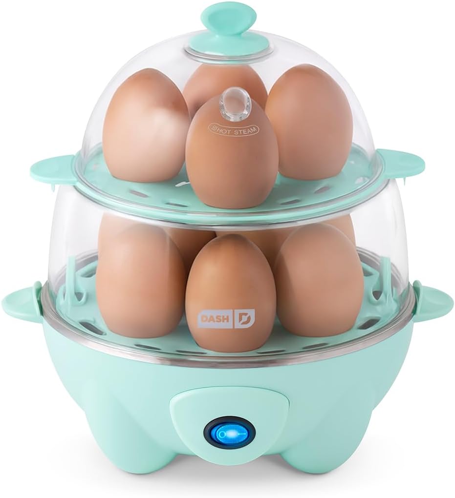 Detalle de Dash Deluxe Egg Cooker Holds 12 Eggs
