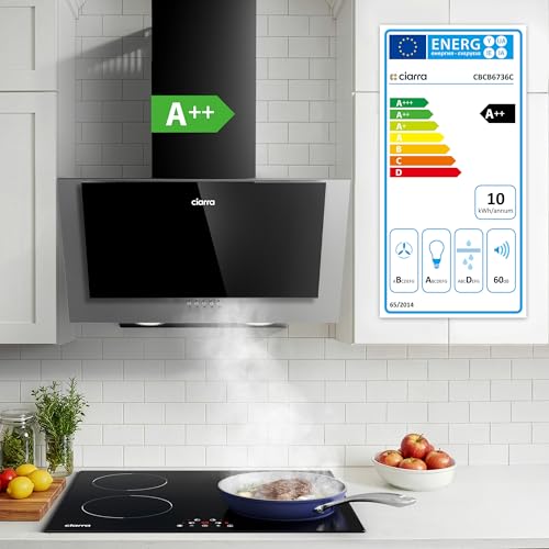 Thumbnail 11 de CIARRA CBCB6736C Hotte Aspirante Inclinée 60 cm – Classe A++