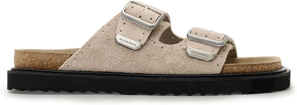 Detalle de AllSaints Randal Sandal men's leather sandals 👞