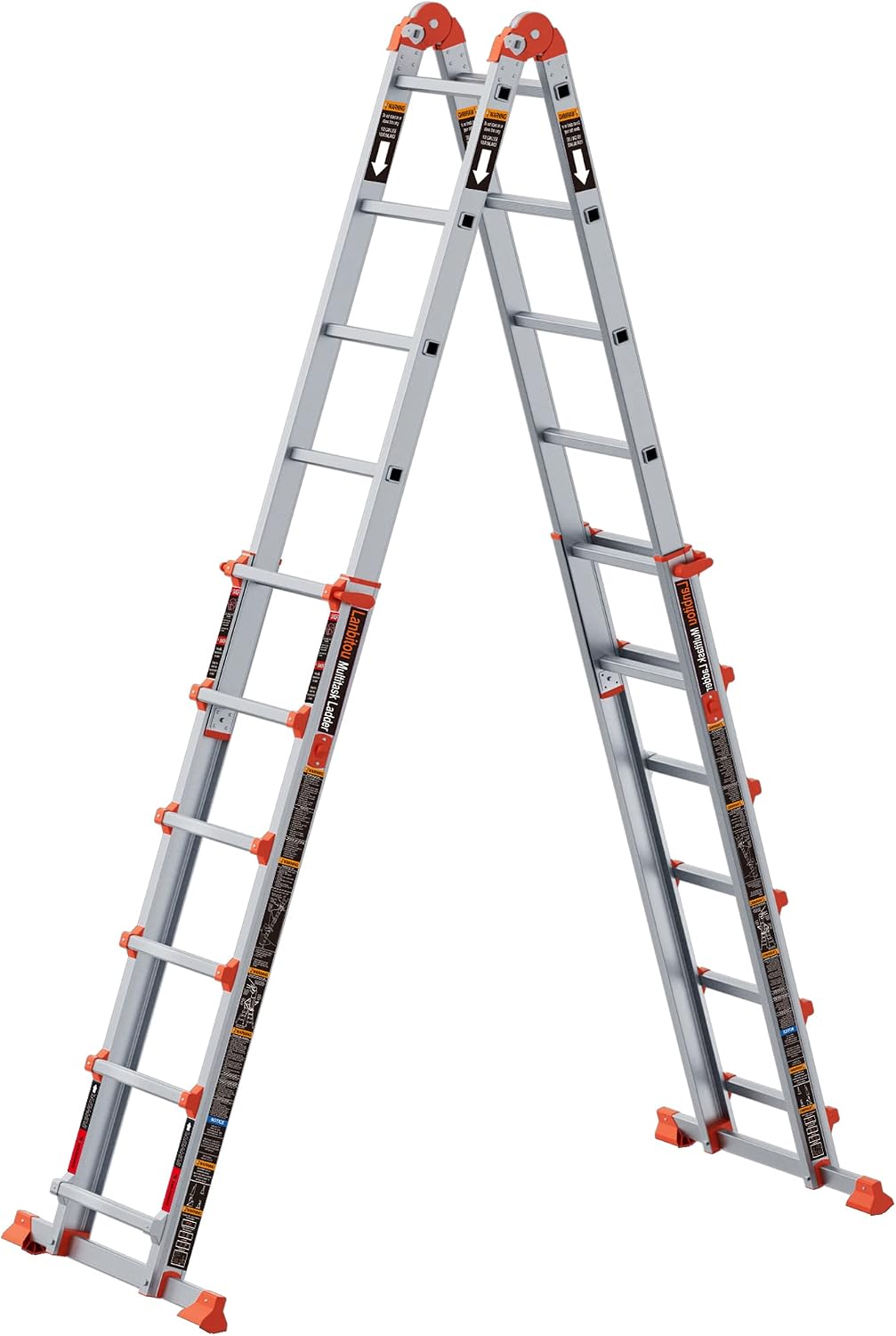 Detalle de LANBITOU Multi-Position Ladder 22 Ft