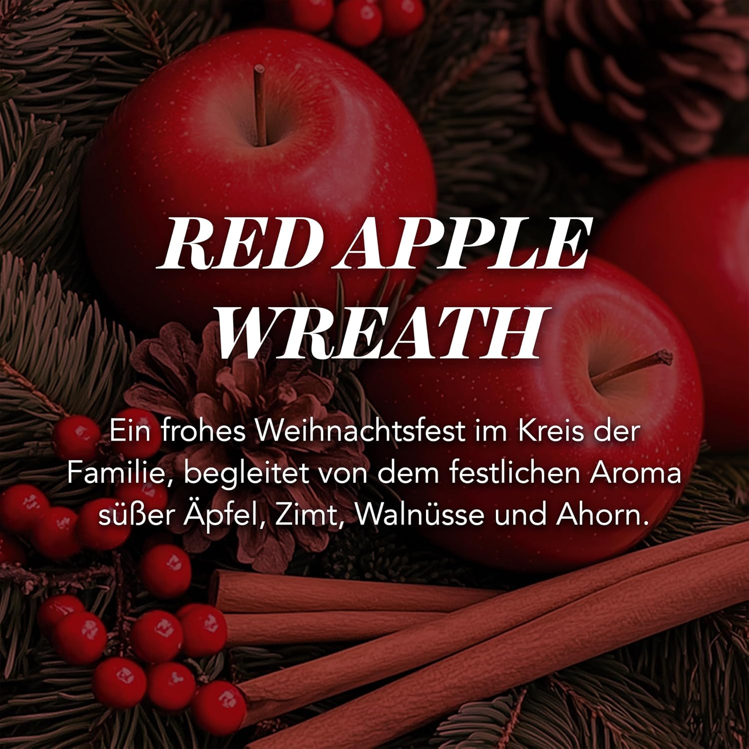 Thumbnail 2 de Yankee Candle Duftkerze Red Apple Wreath Glas