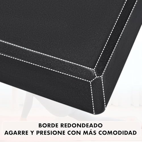 Thumbnail 7 de T-LOVENDO.ES Bloques de Yoga (2 Unidades) de Espuma EVA Antideslizantes – 15x23x7,5 cm en Negro