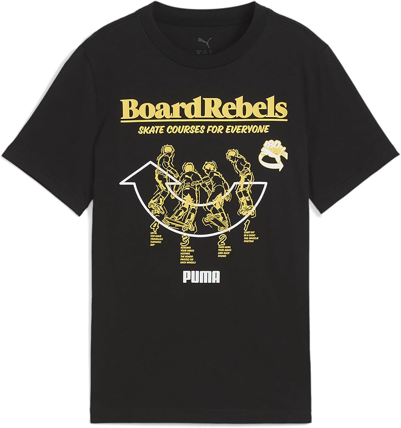 Thumbnail 3 de PUMA Boy's Mid90s Graphic Tee I B Tees (Pack of 1) – casual graphic tee for boys