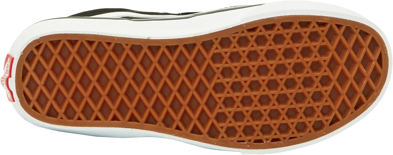 Detalle de Vans Mixte Enfant Brooklyn Mid V Basket : style classique et confort pour les petites sneakers
