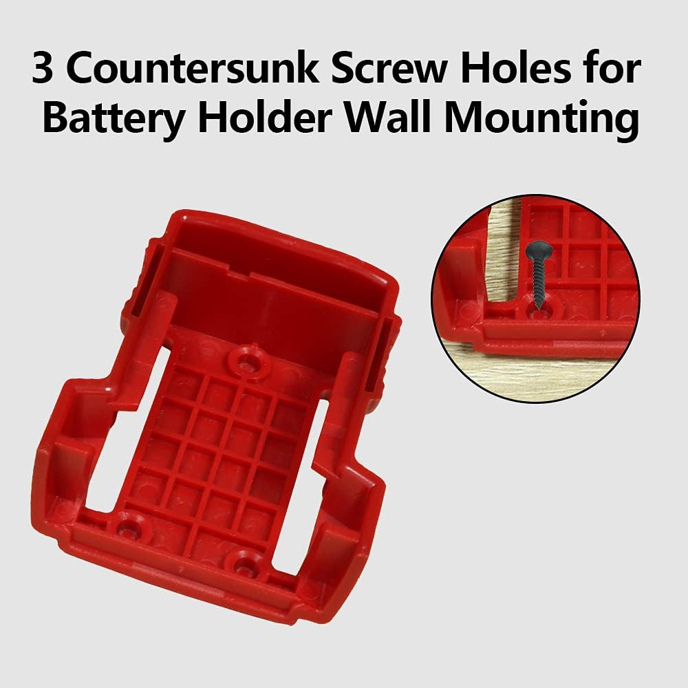 Detalle 1 de Milwaukee Battery Holder Mount 5-Pack