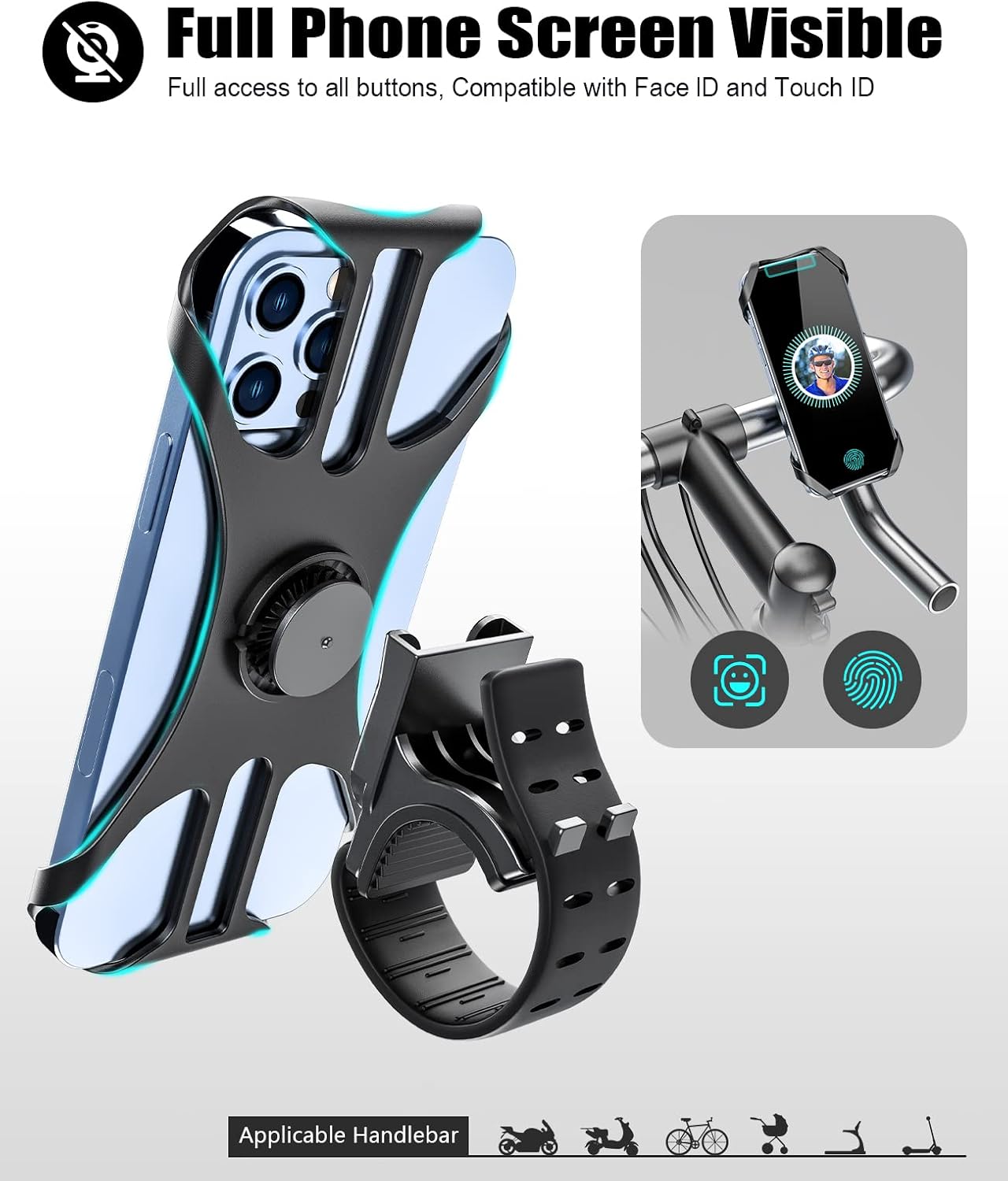 Detalle 1 de Acrhkoor Bike Phone Holder