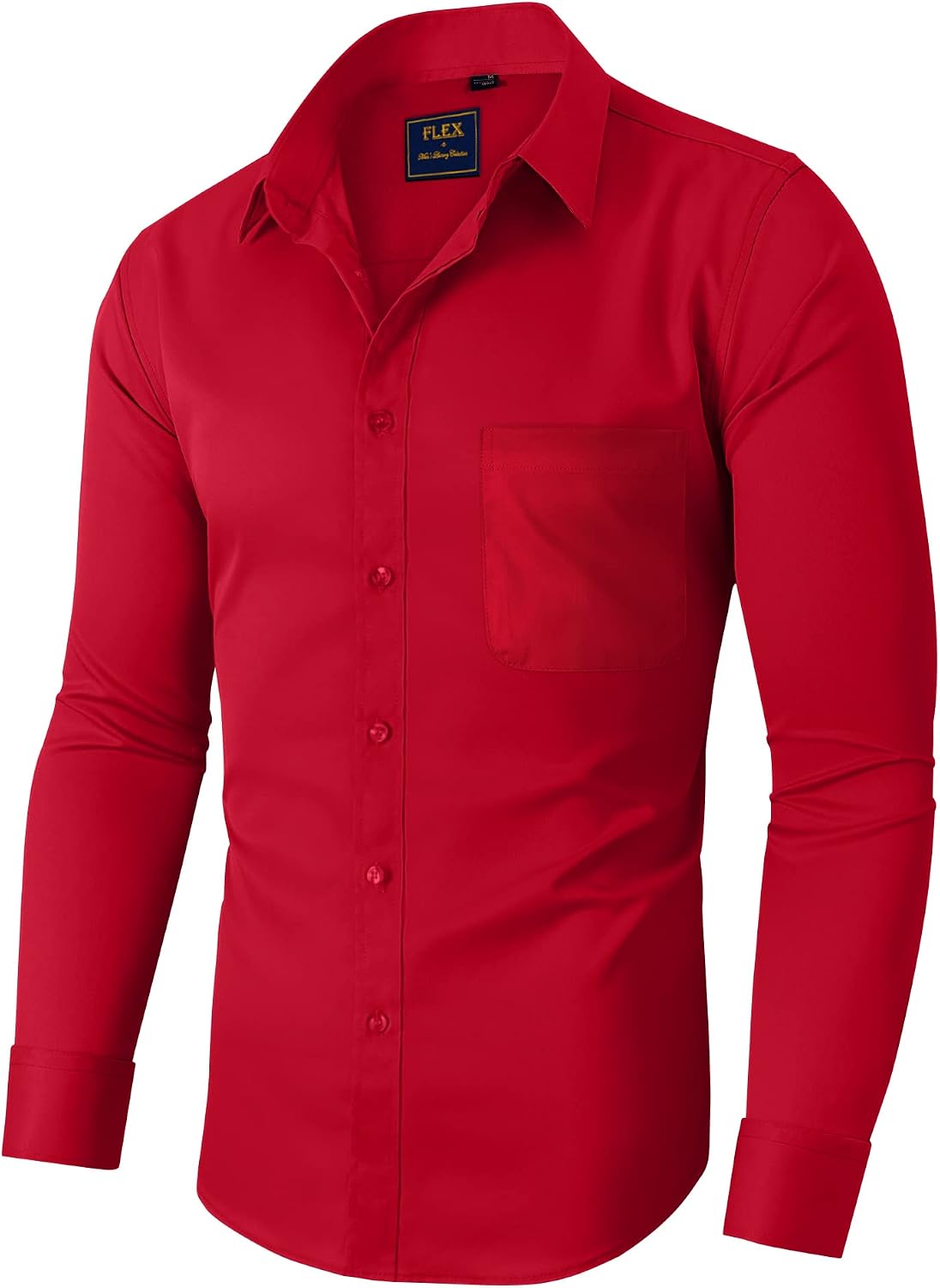 Detalle de siliteelon Hemd Herren Langarm Regular Fit