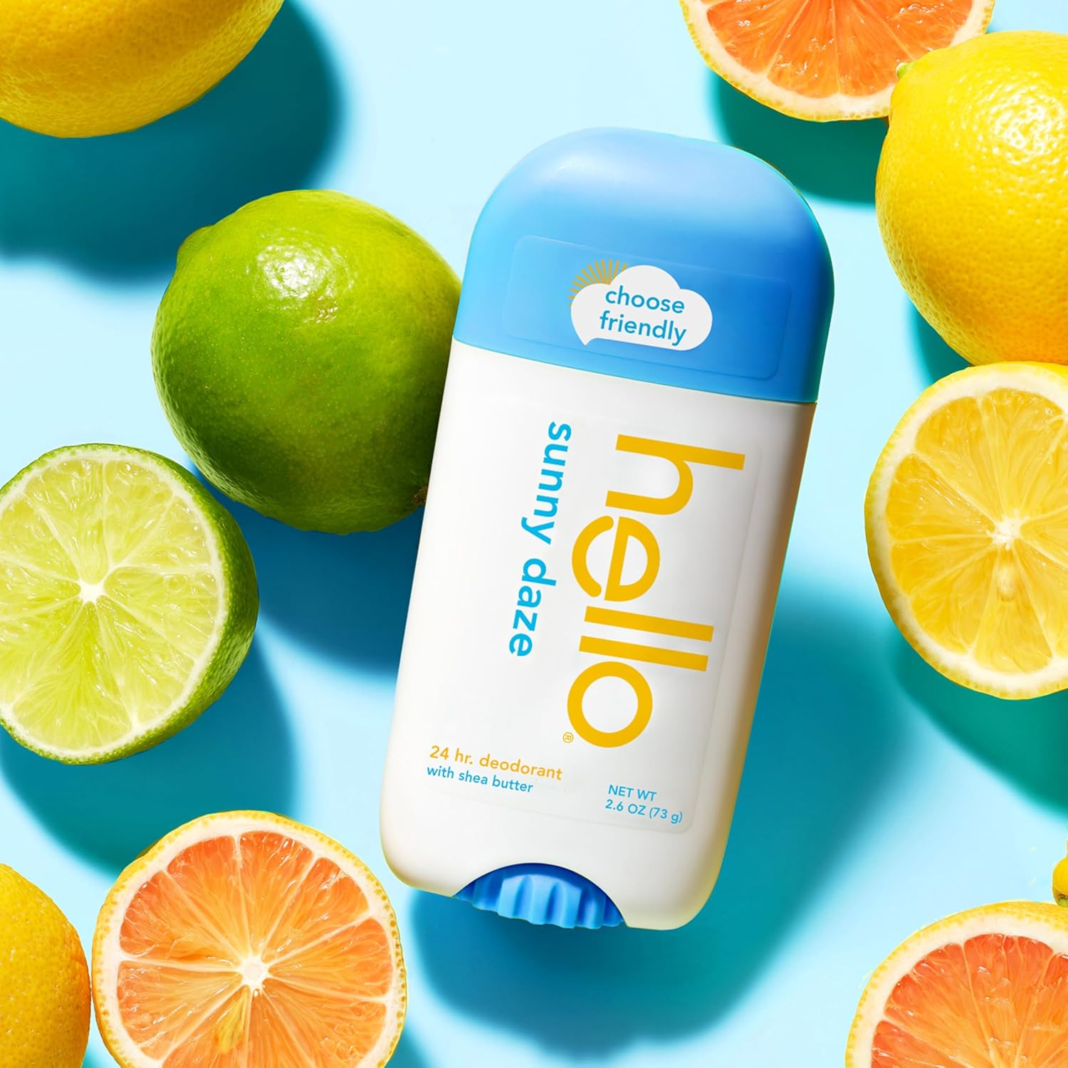 Thumbnail 6 de hello Sunny Daze Aluminum Free Deodorant for Women and Men — 2-Pack (2.6 oz each) with Shea Butter