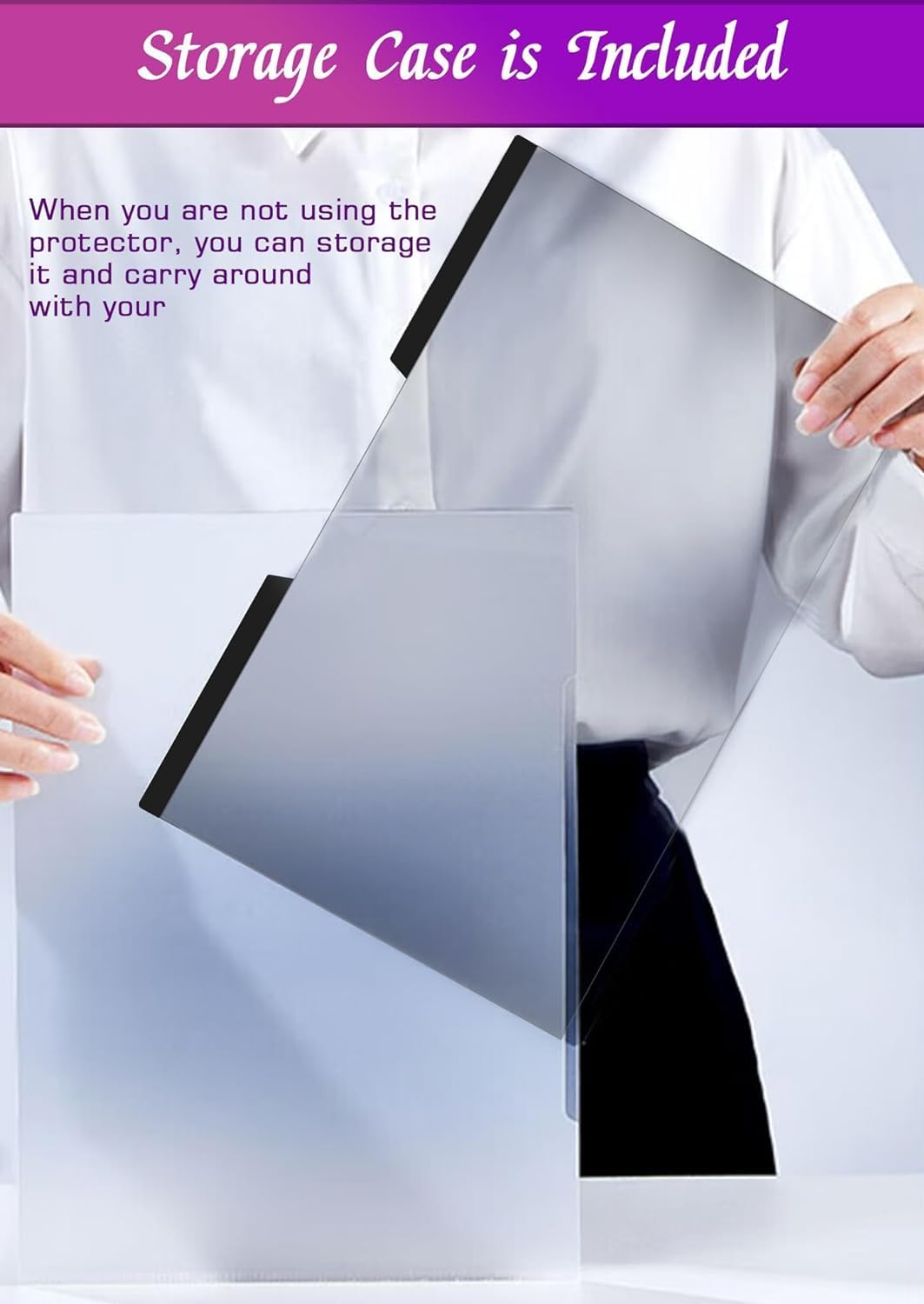 Thumbnail 5 de PYS PYS-CXFK14-16:10 14-Inch 16:10 Magnetic Privacy Screen, Anti-Glare