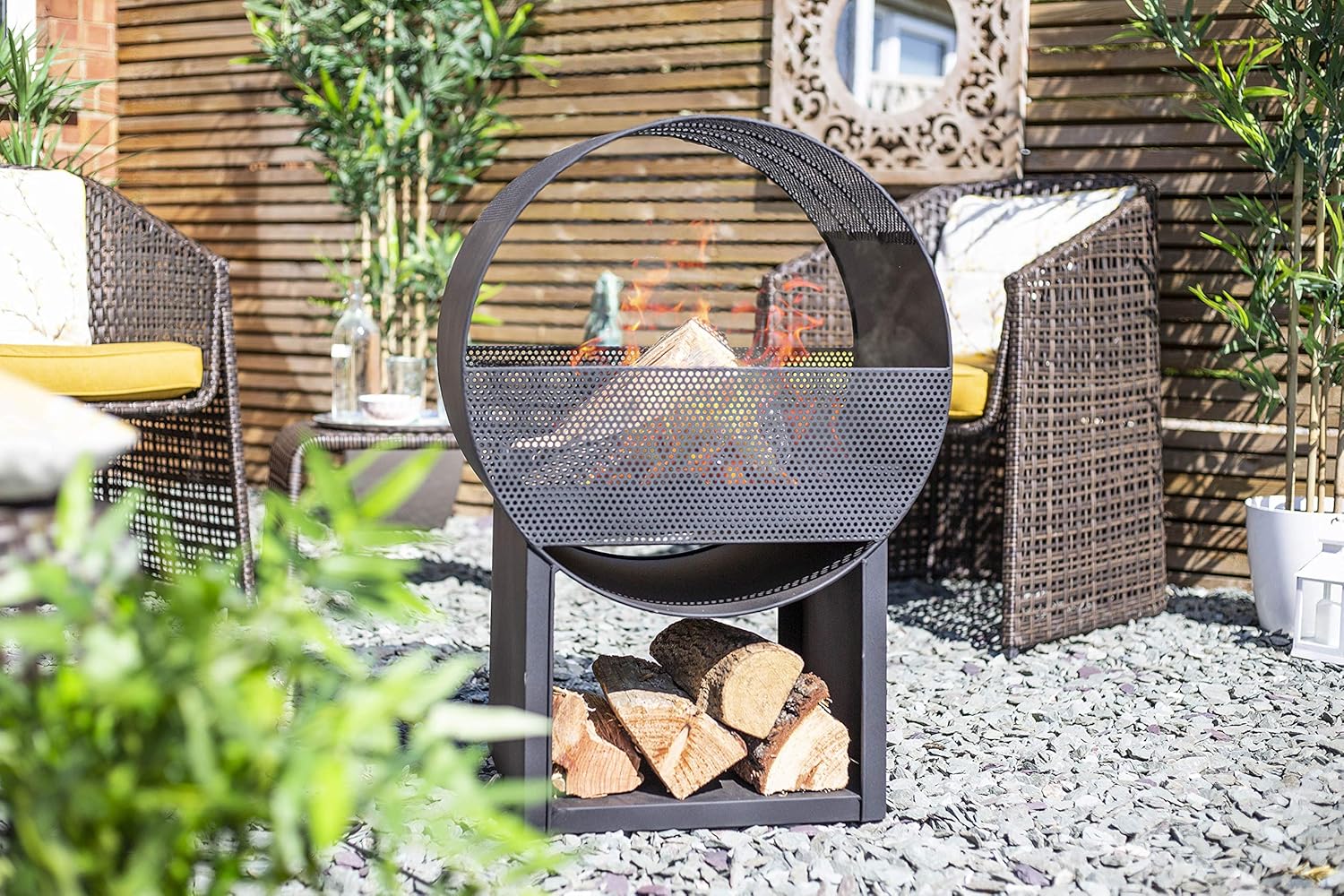 Thumbnail 2 de La Hacienda Camacha Open Mesh Outdoor Fire Pit