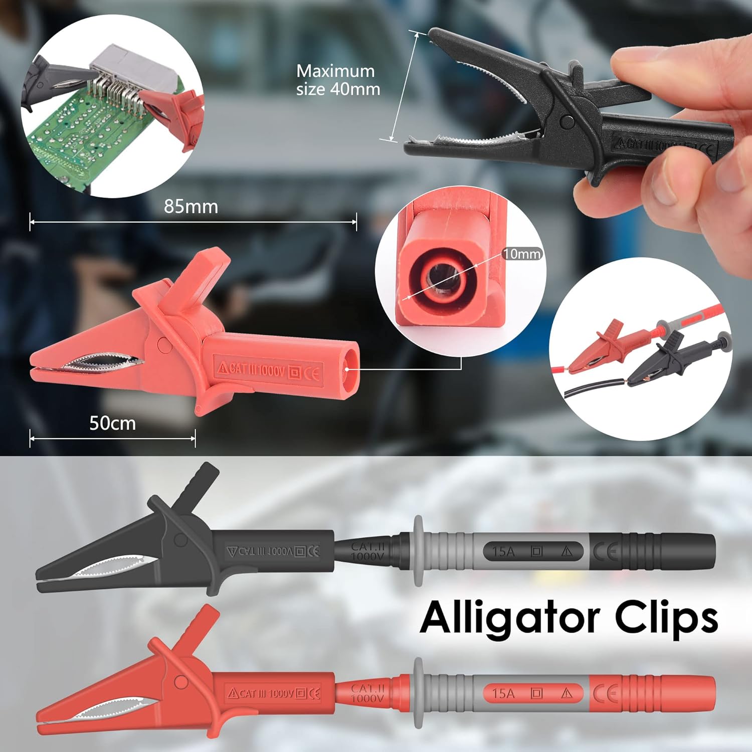 Thumbnail 4 de HANDSKIT P0610 Messleitungen 1000V CAT III