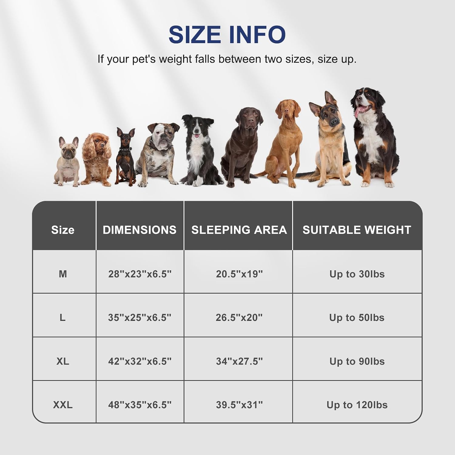Thumbnail 4 de FURTIME Orthopedic Dog Bed, 28" x 23