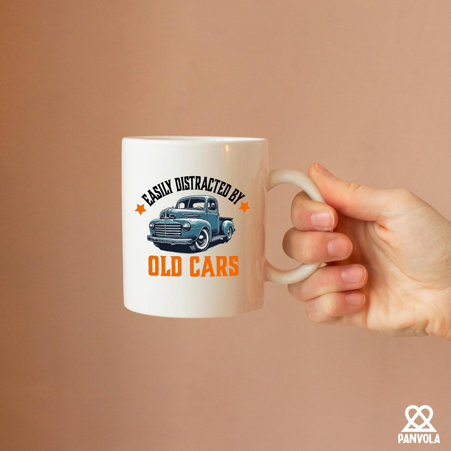 Detalle de Ceramic Car Lover Mug, 11 oz