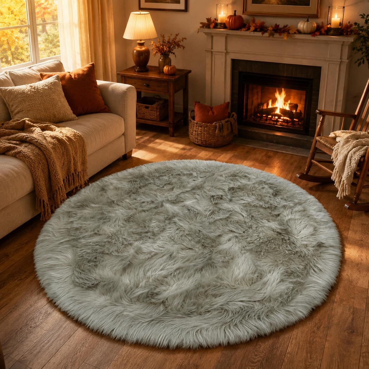 Thumbnail 5 de EasyJoy Ultra Soft Shaggy Area Rug 2 x 6 ft