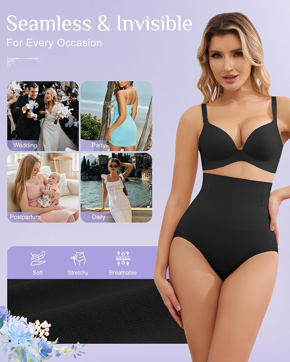 Detalle 1 de YADIFEN Seamless Shapewear Underwear