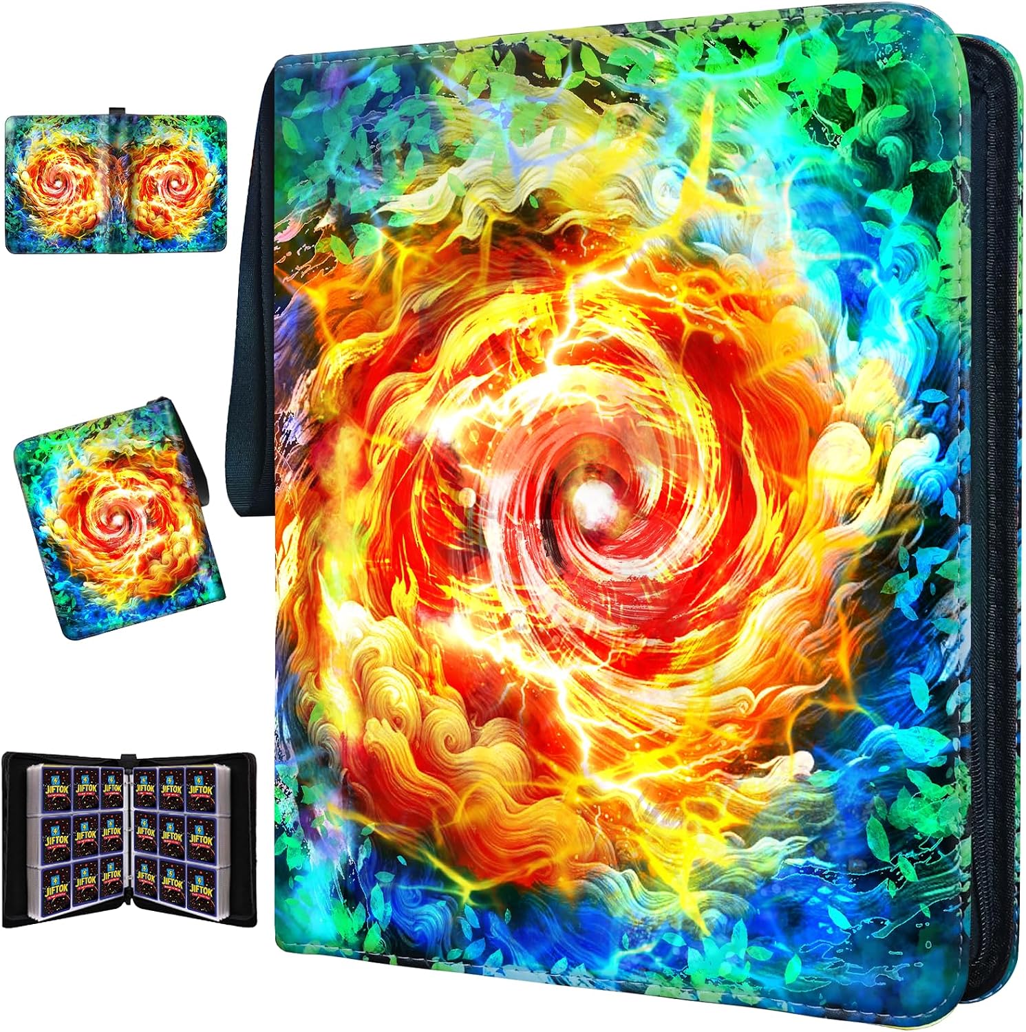 Detalle de Trading Card Binder, 9-Pocket Pages
