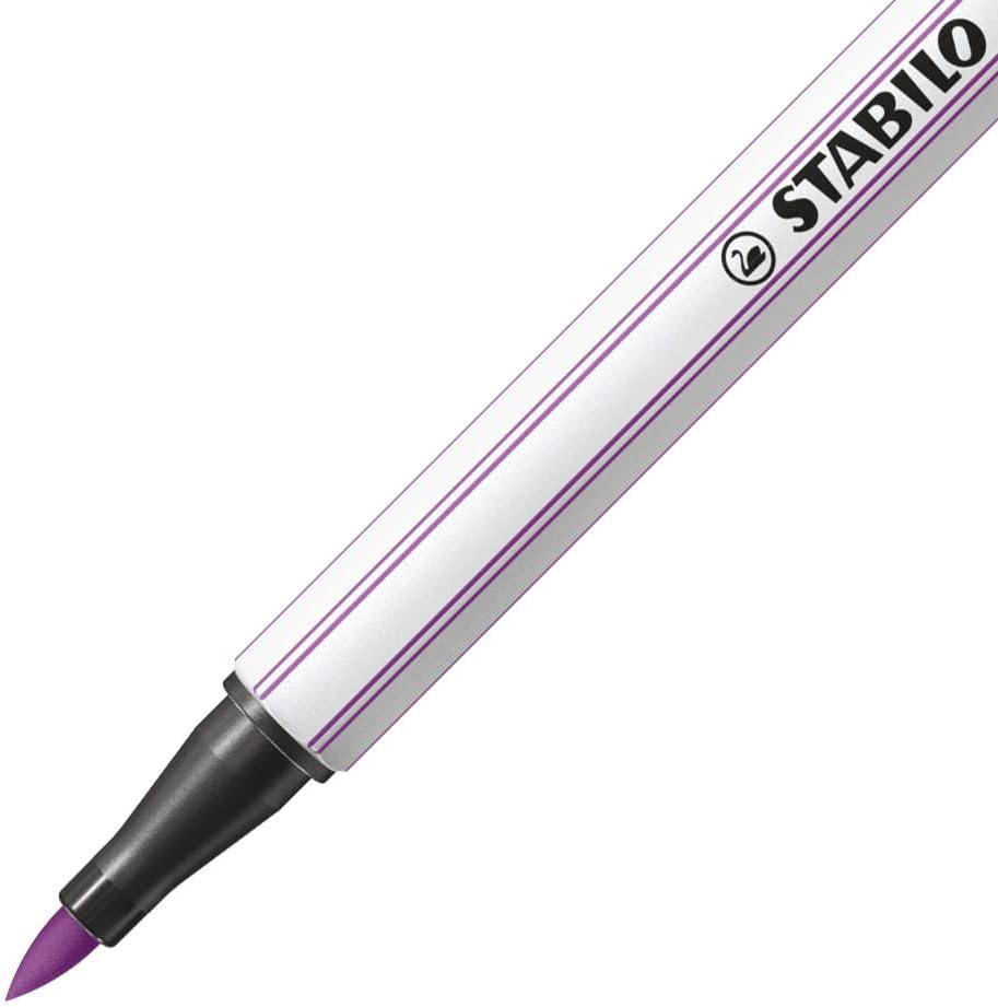 Thumbnail 4 de STABILO Pen 68 brush – Feutre pinceau et set Rollerset (18 feutres de dessin à pointe pinceau)