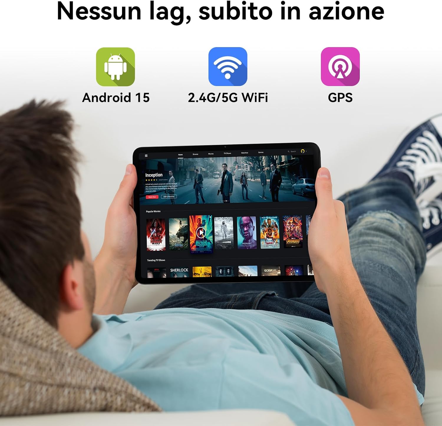 Thumbnail 6 de Blackview Link 8 da 13" con tastiera e penna, Android 15 e Gemini AI, 18GB RAM + 256GB