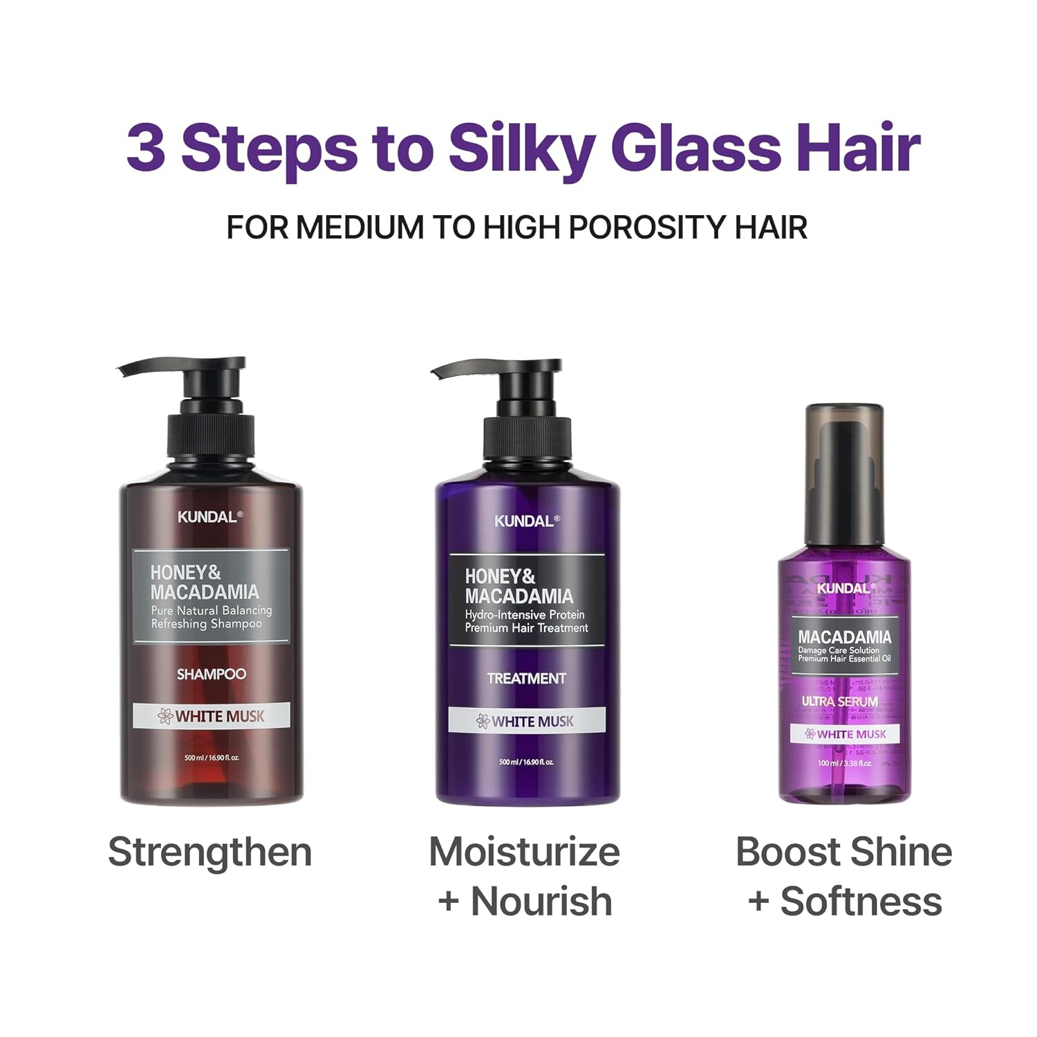 Thumbnail 6 de KUNDAL Korean Shampoo and Conditioner Set (Cherry Blossom) with Argan & Macadamia Oil — Sulfate-Free