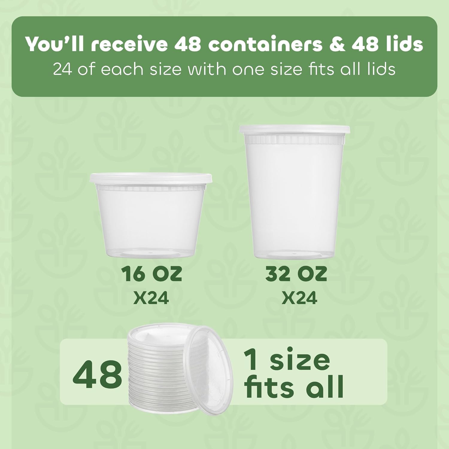 Detalle 2 de JoyServe Deli Food Storage Containers ⚡