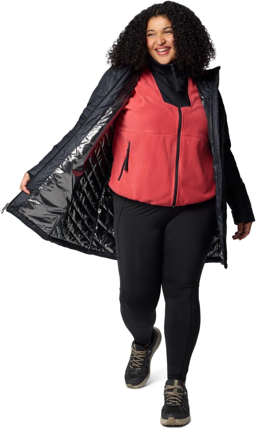 Thumbnail 6 de Columbia Heavenly Long Hooded Jacket Donna