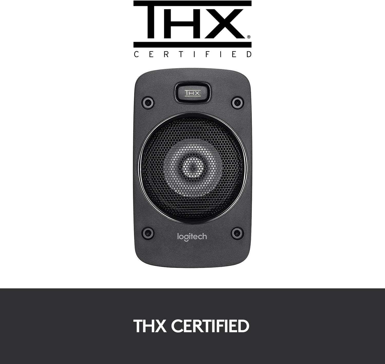 Thumbnail 3 de Logitech Z906 5.1 Surround Sound Speaker System (THX, Dolby & DTS certified) for PC, PS4, Xbox and more