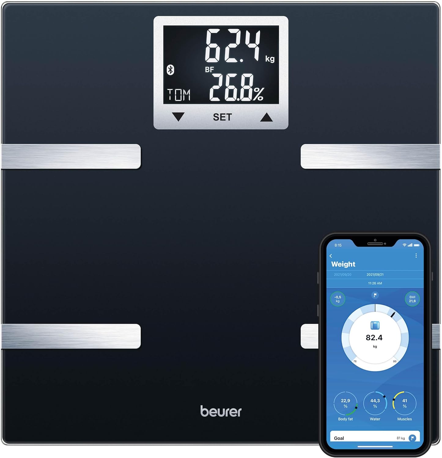 Detalle de Beurer BF 720 Balance diagnostic Bluetooth