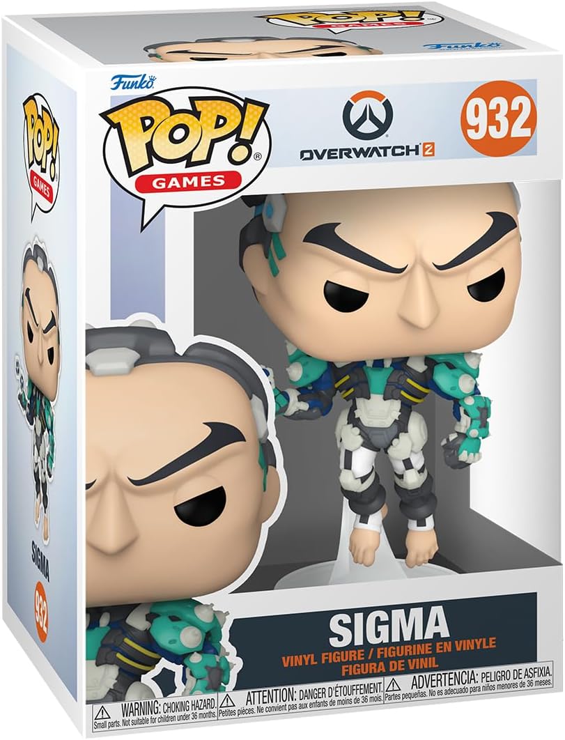 Detalle de FUNKO POP! GAMES Overwatch 2 Sigma 59185 #932 アクションフィギュア 3.75インチ
