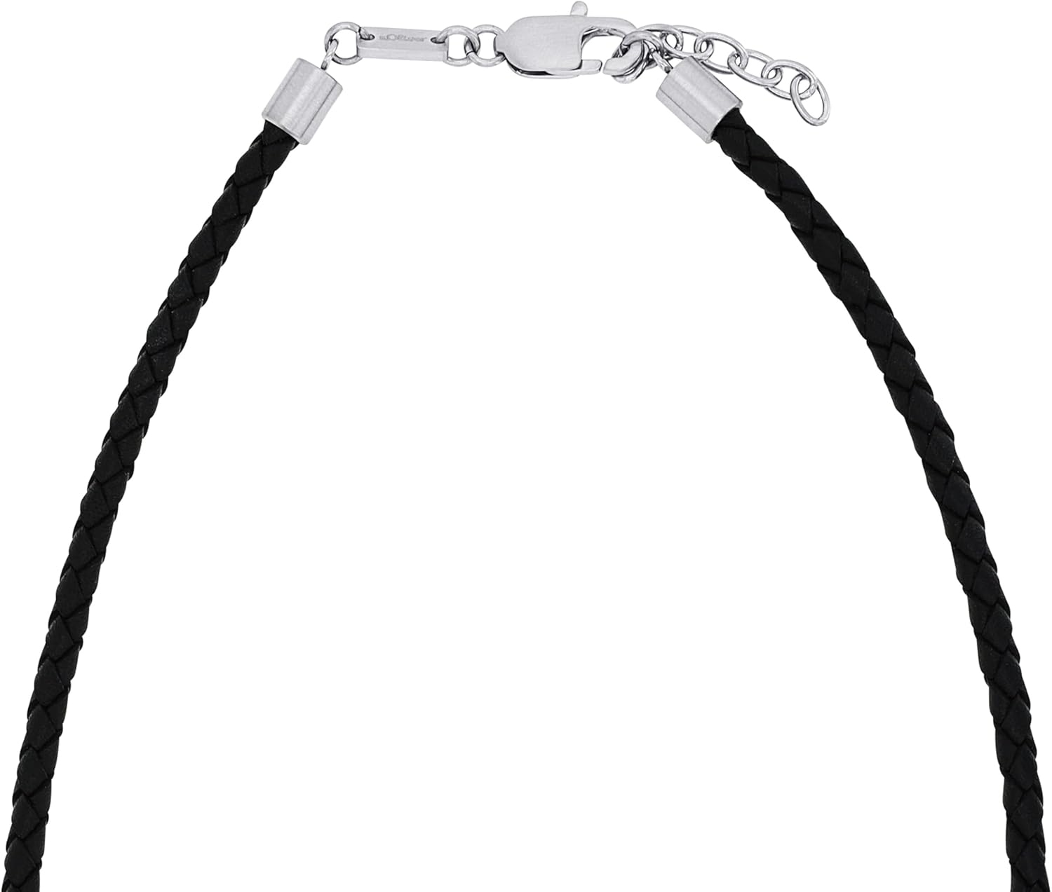 Thumbnail 2 de s.Oliver Collar de cuero inoxidable 47 cm