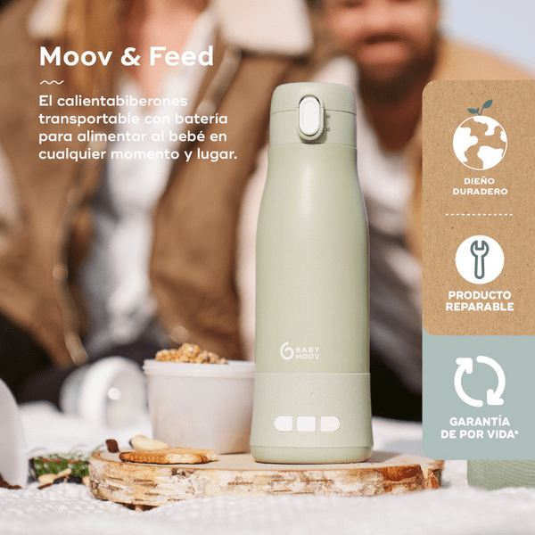 Detalle 2 de Babymoov Moov & Feed Calientabiberones 340 ml