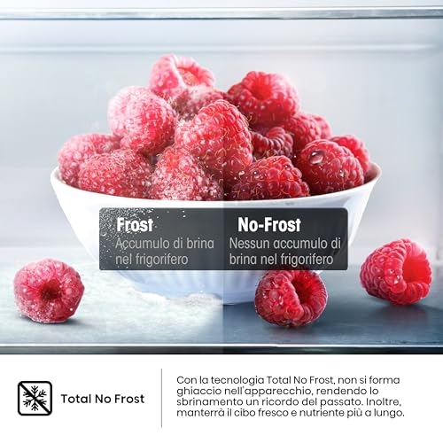Detalle de FV245N4AW2 Freezer verticale Hisense: 194 L, Total No Frost, bianco, porte reversibili