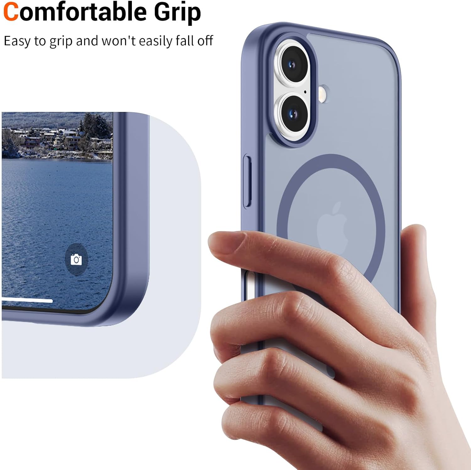 Thumbnail 6 de vnnink iPhone 16 Plus Case Magnetic 4-Airbag